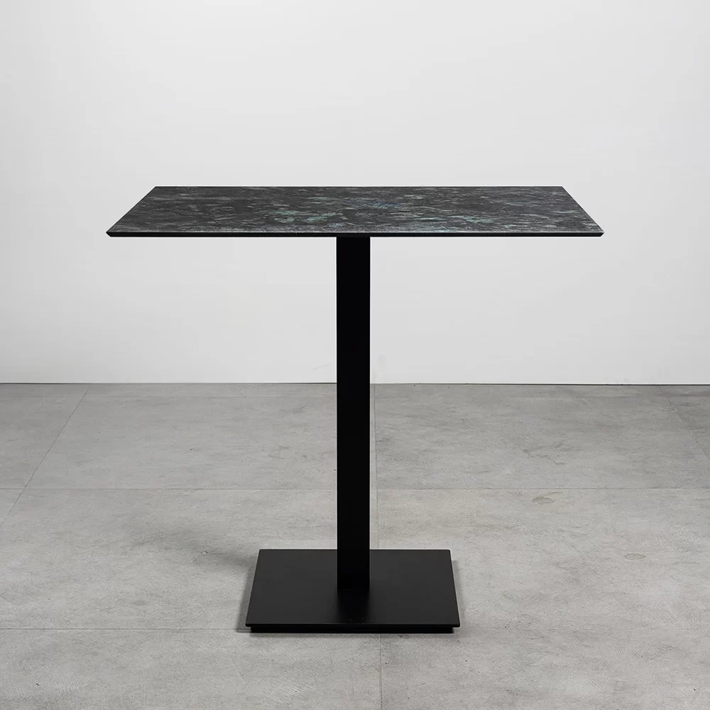 Tavolo con top in HPL 80x60 Forest Green