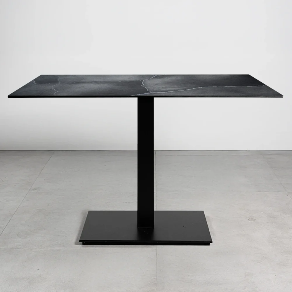 Tavolo con top in HPL 120x80 Blue Moon