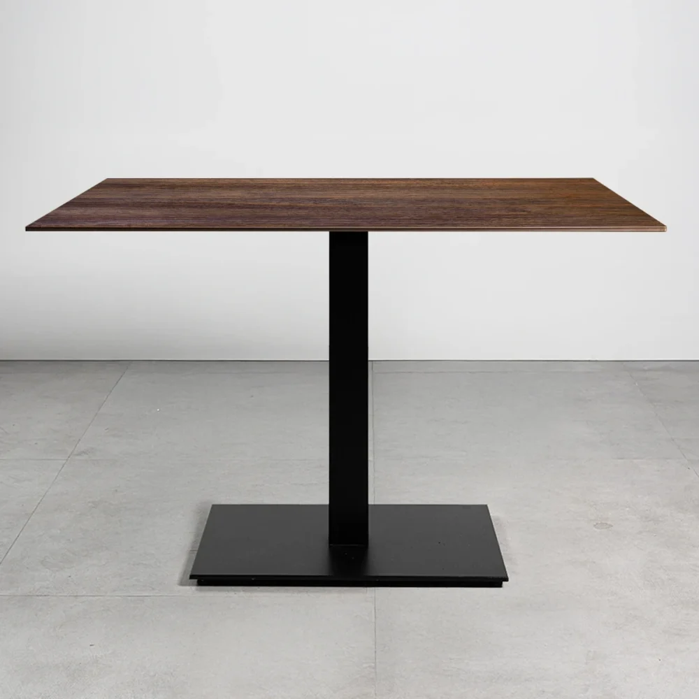 Tavolo con top in HPL 120x80 Walnut