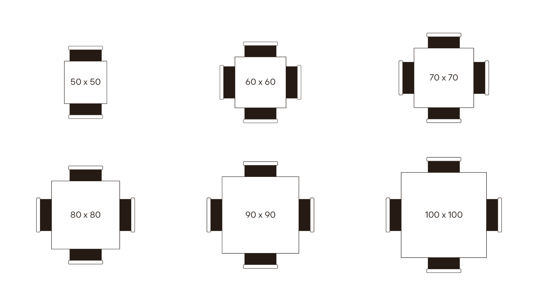 Tabella dimensioni prodotto