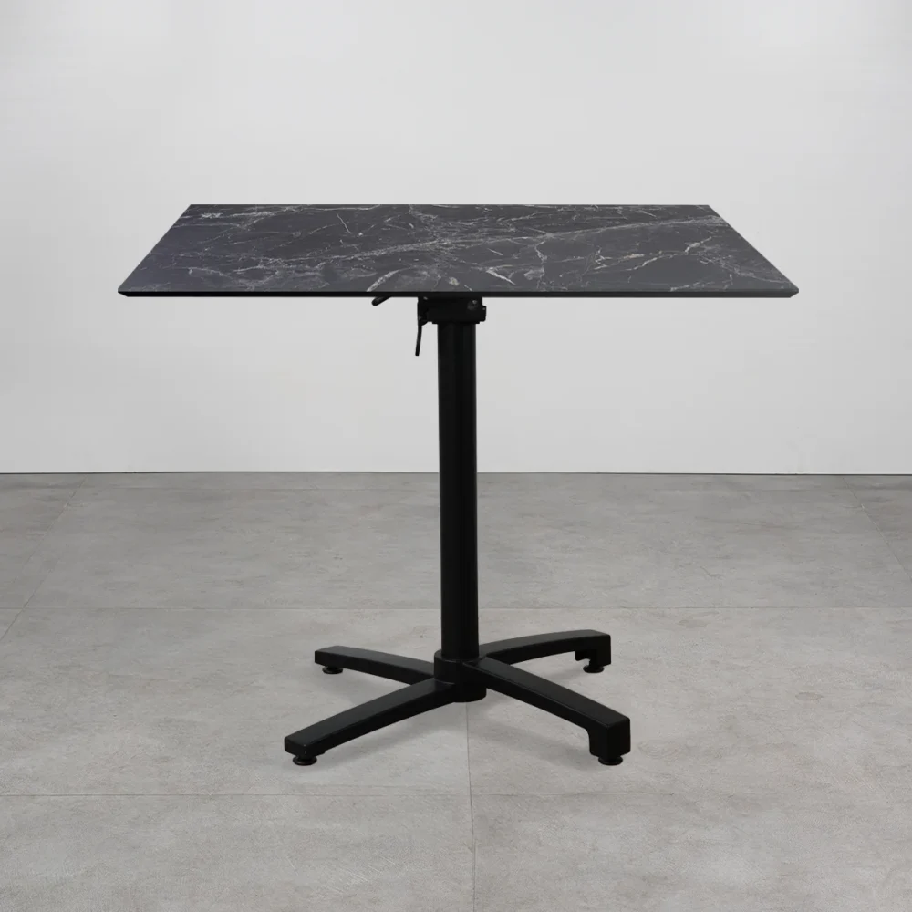 Tavolo con top in HPL ⌀80 Impero