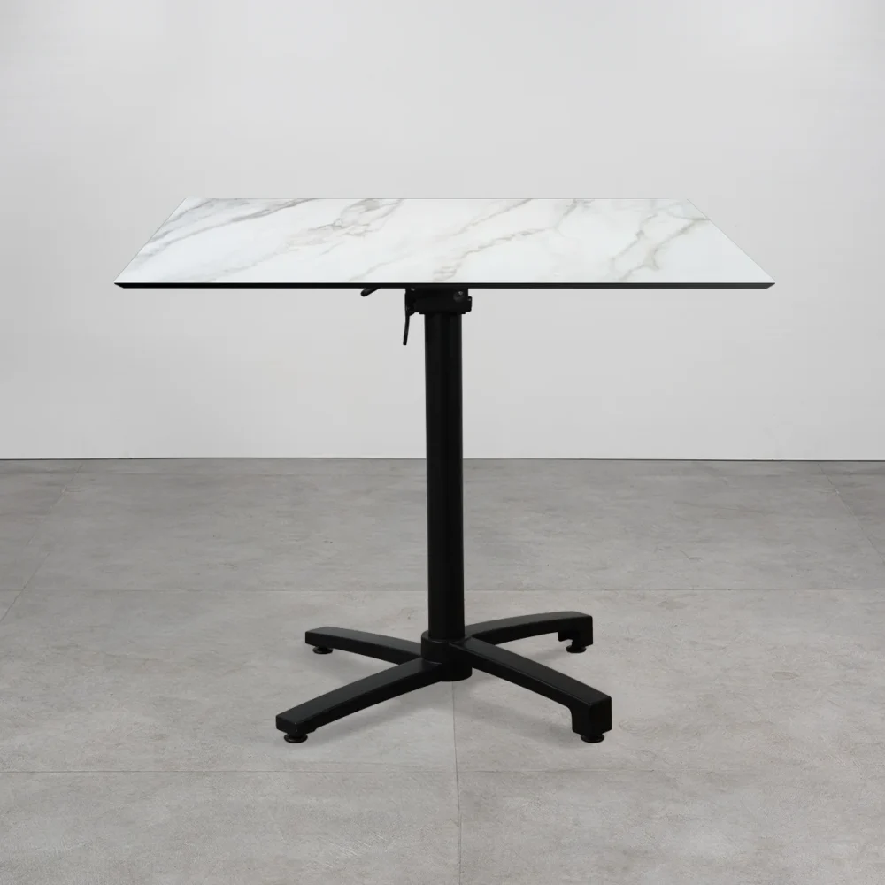 Tavolo con top in HPL ⌀80 Olimpo