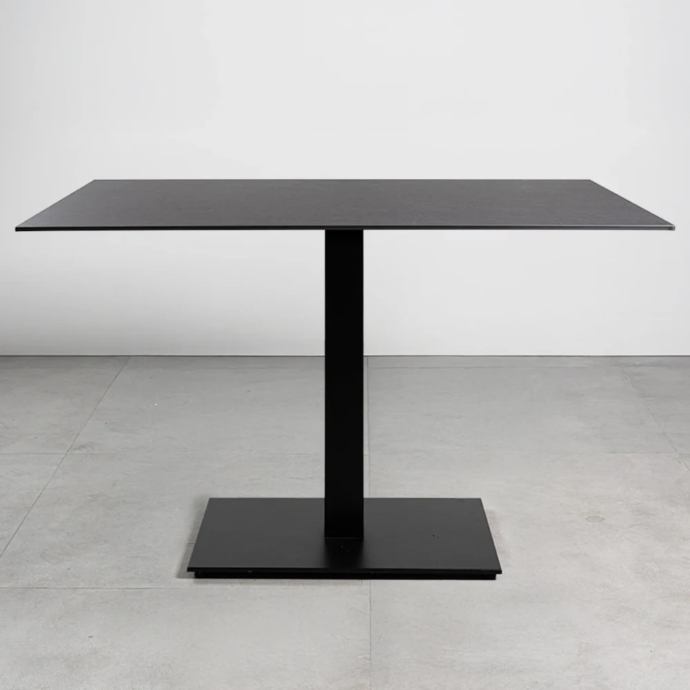 Tavolo con top in HPL 120x80 Ardesia